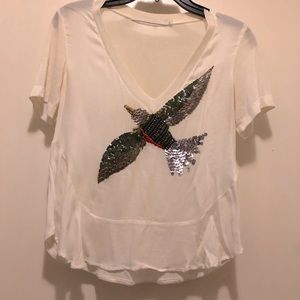 Silky crop top with bead detailing🕊